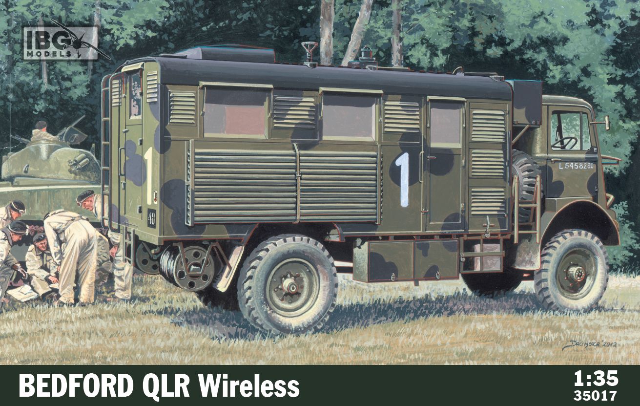 IBG Models 1/35 Bedford QLR Wireless | 5907747900424