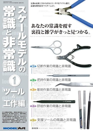Model Art - Tools and Modeling - Vol. 1 (Japanese) (937) | 4910087340363