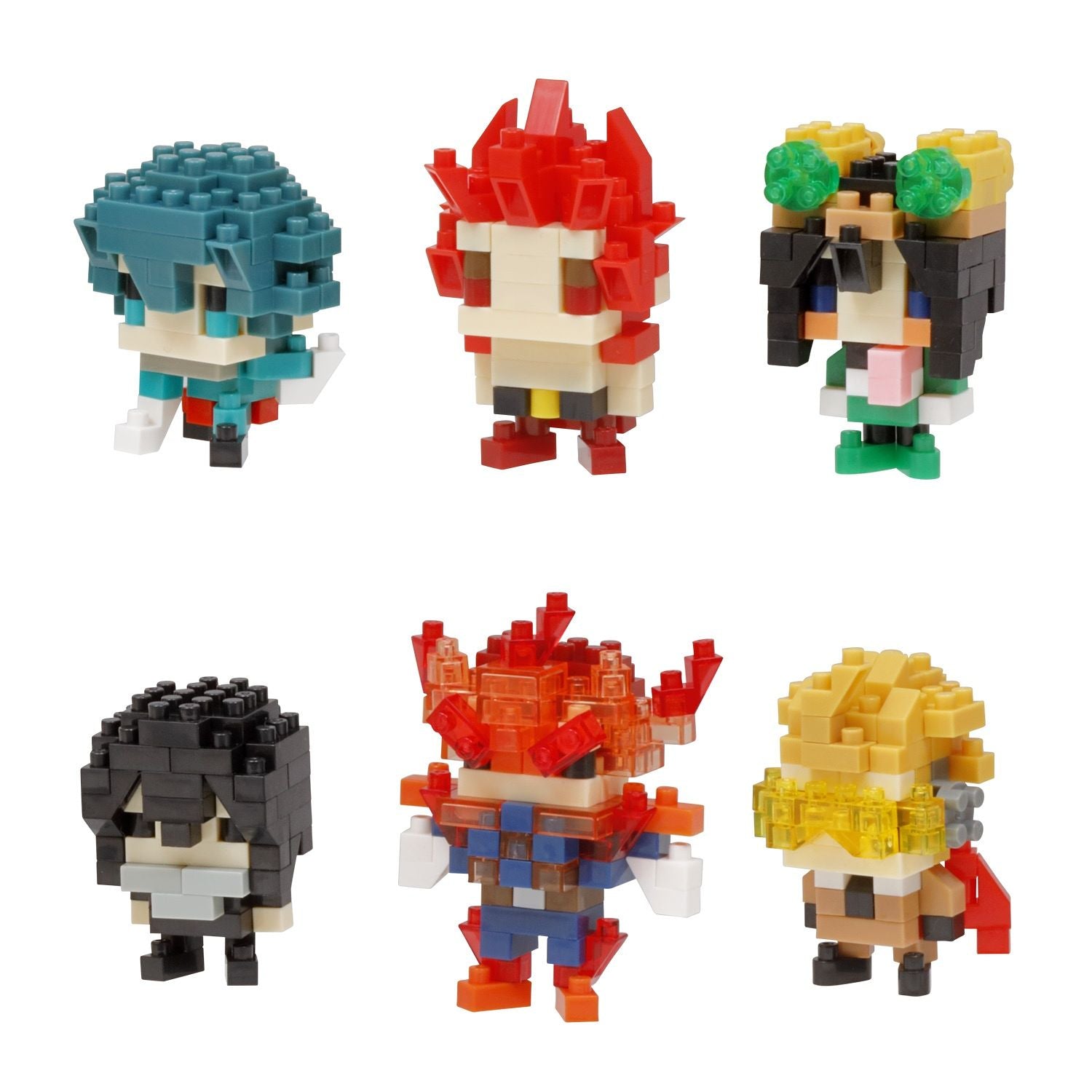Nanoblock mininano Series My Hero Academia Vol. 2, Blind Box of 6 | 4972825221907
