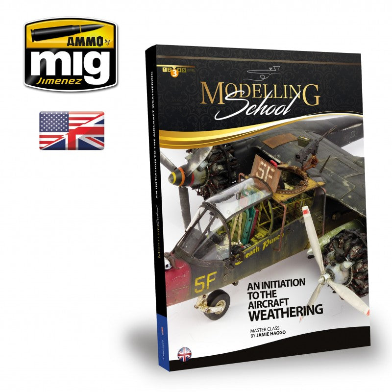 Ammo Mig Modelling School: An Initiation To Aircraft Weathering (English) | 8432074060307