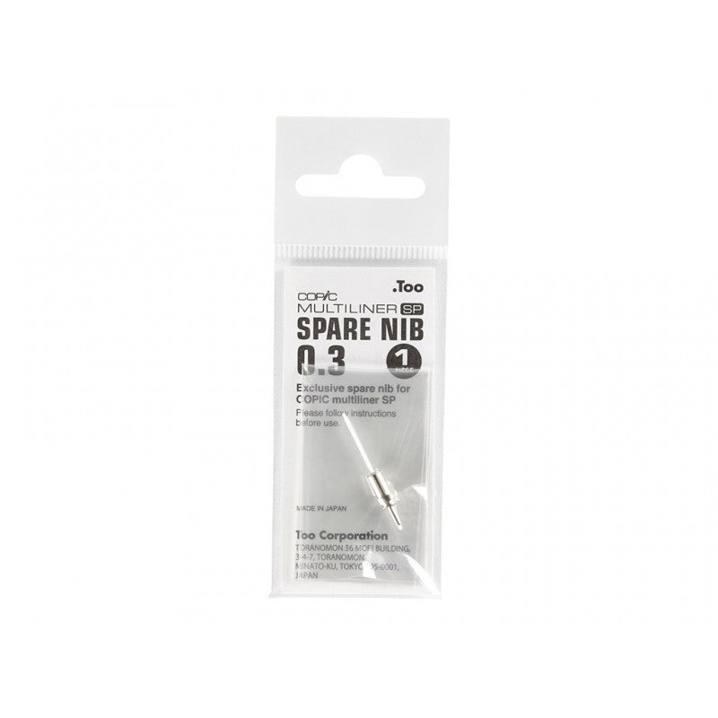 Copic Multiliner SP Spare Nibs - 0.3mm, 1Pc | 4511338041352