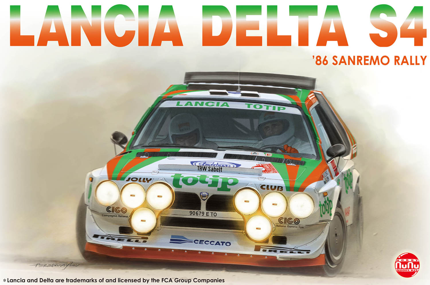 Platz NuNu 1/24 LANCIA Delta S4 Totip, Vehicle | 4545782061000
