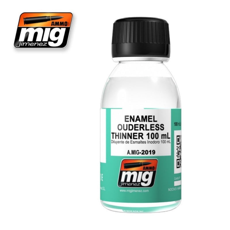 Ammo Mig Enamel Ouderless Thinner 100ml | 8432074020196