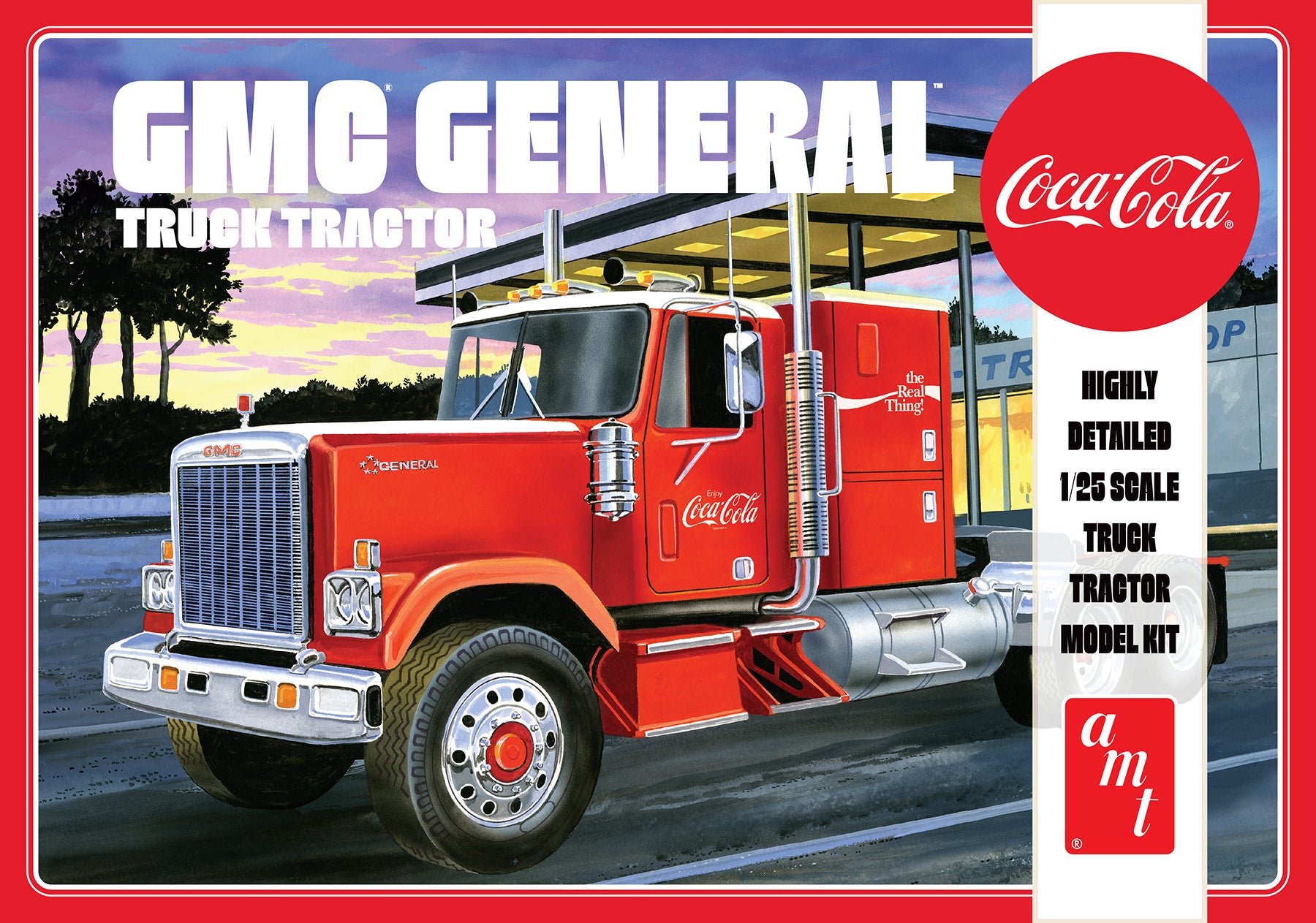 AMT 1/25 1976 GMC General Semi Tractor (Coca-Cola) | 849398040706