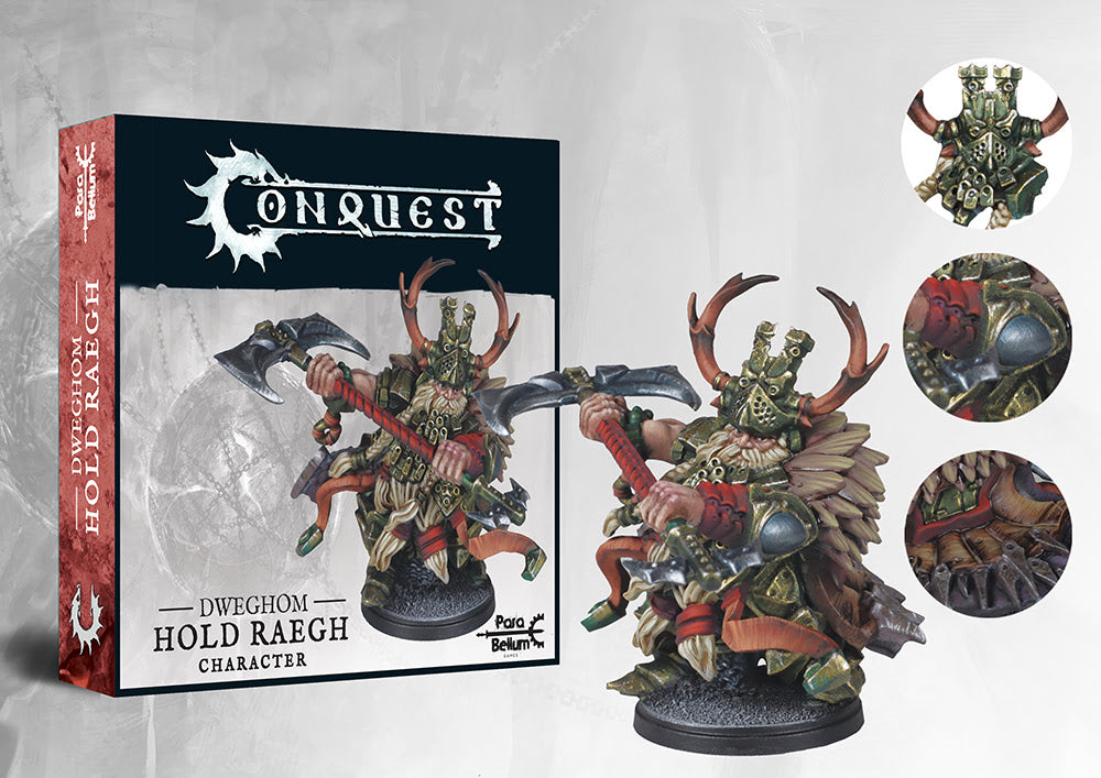 Conquest, Dweghom - Hold Raegh, New Alt Sculpt (PBW7345)