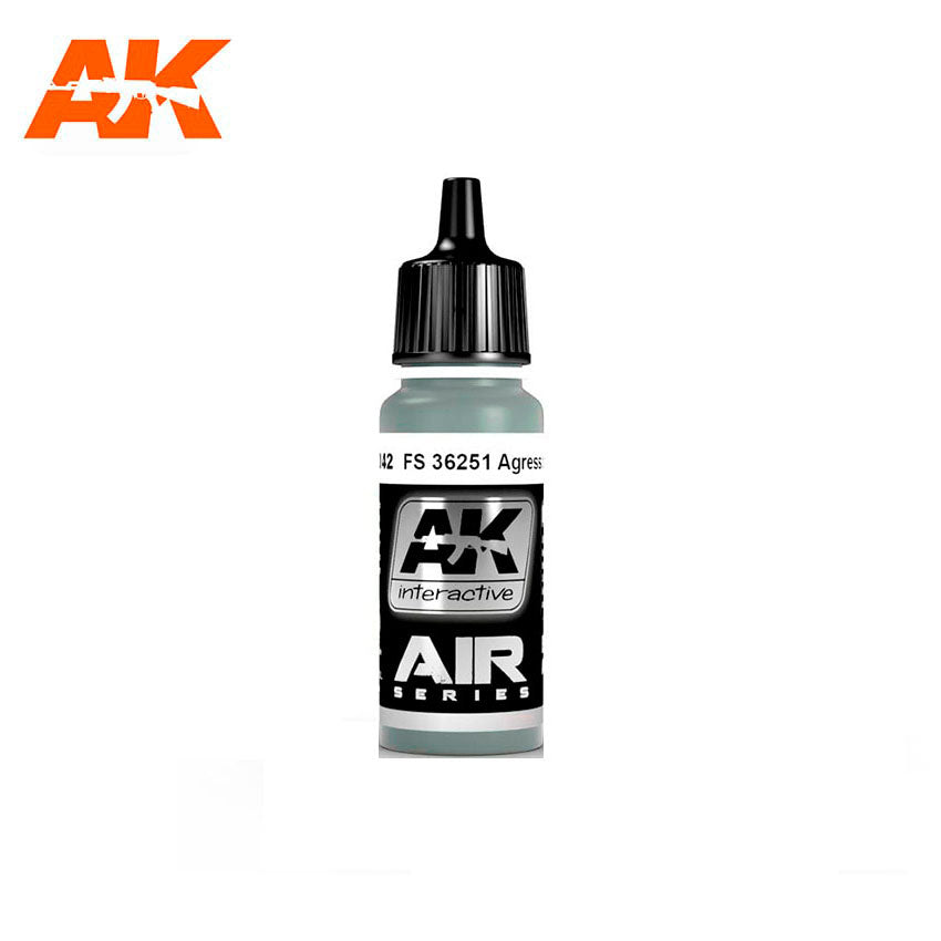 AK Interactive FS 36251 Aggressor Grey 17ml | 8436564928740