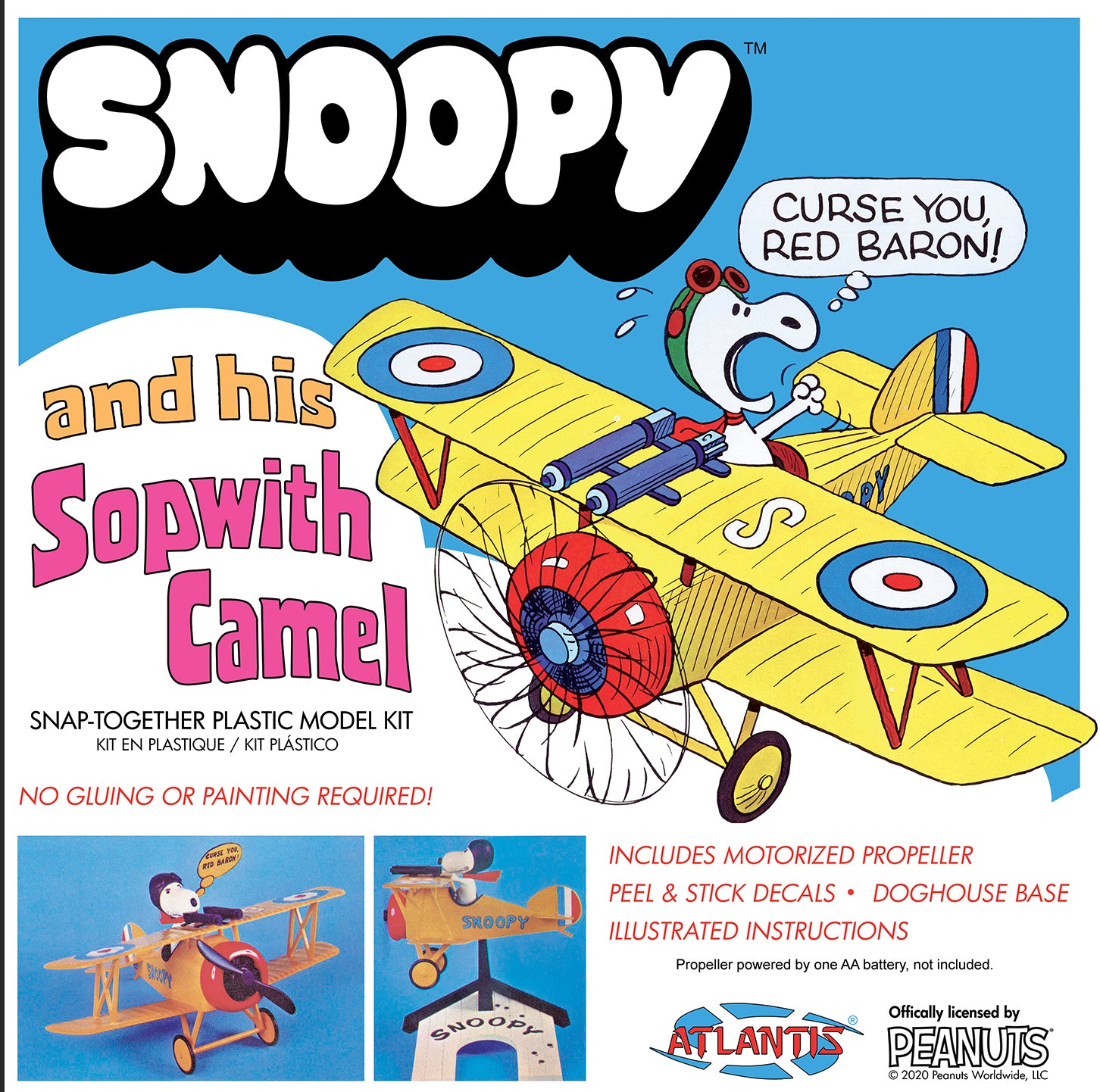 Atlantis Snoopy Sopwith Camel | 850002740424