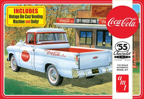 AMT 1/25 1955 Chevy Cameo Pickup (Coca-Cola) | 849398021934
