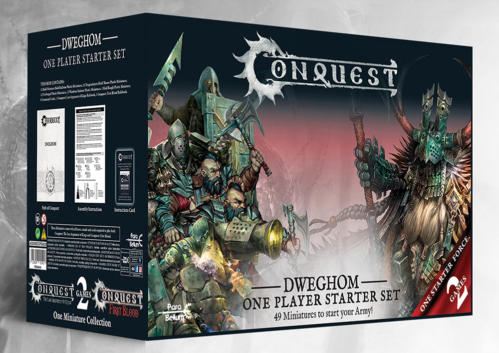 Conquest, Dweghom - 1 player Starter Set (PBW6069) | 5213009015417