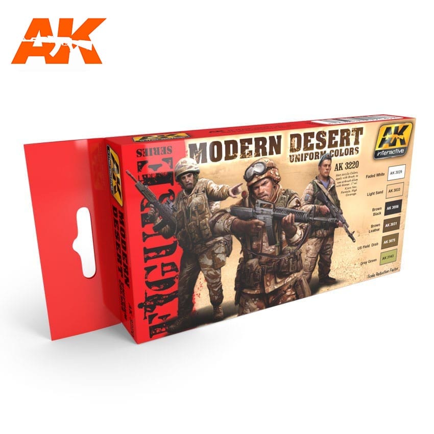 AK Interactive Modern Desert Uniform Colors | 8436564921697