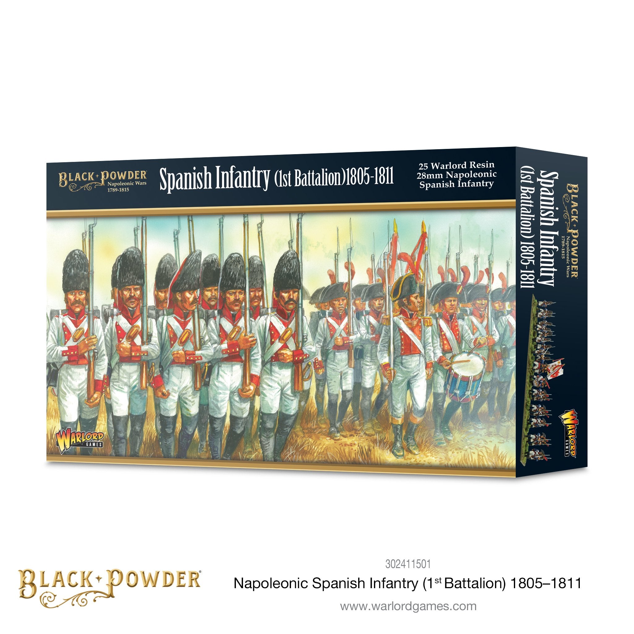 Black Powder Napoleonic Spanish Infantry (1st Battalion) 1805-1811 | 5060572508002