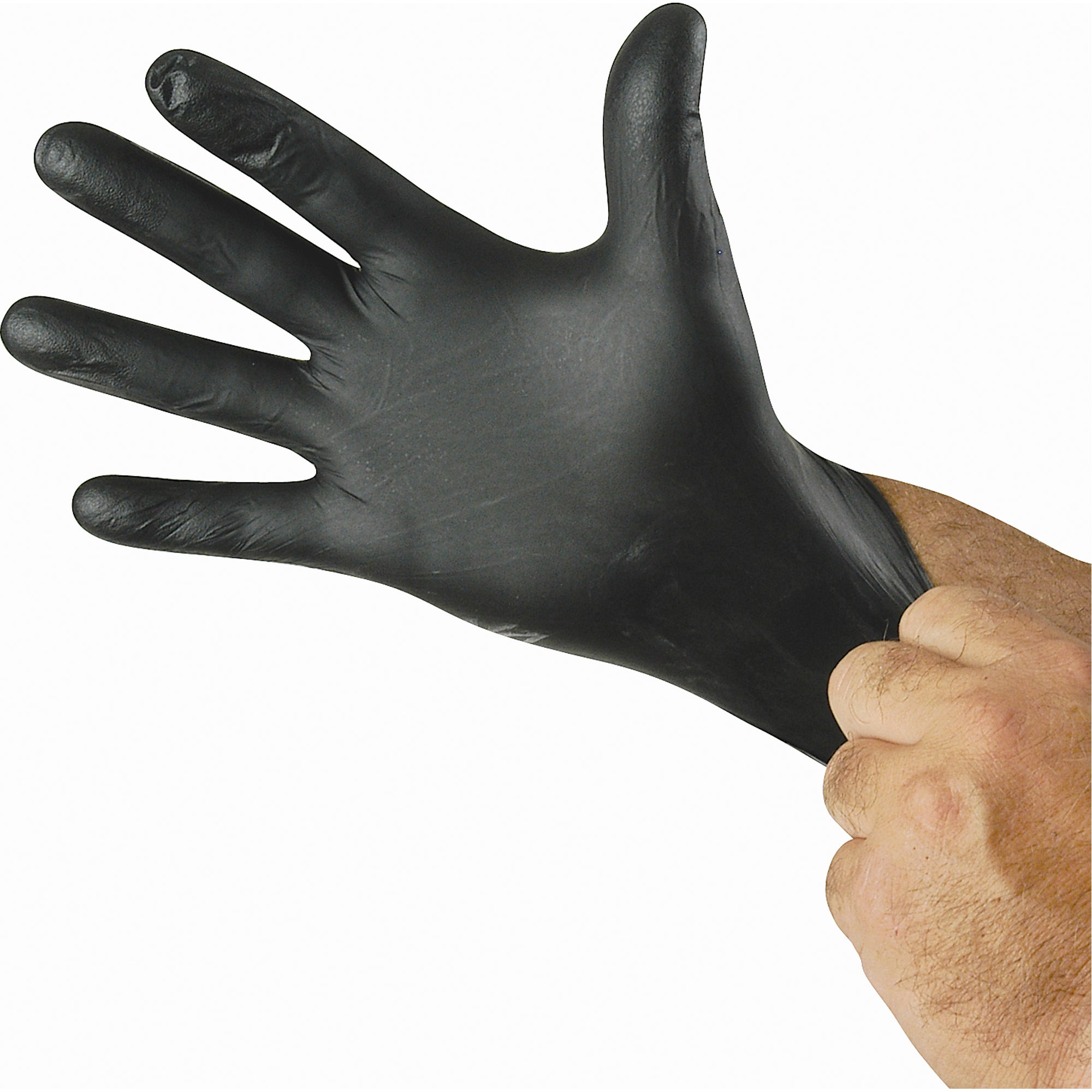 Showa N-Dex Nighthawk Nitrile Powder-Free Black Gloves, 4-mil, Small, 50 Count | 38054681074
