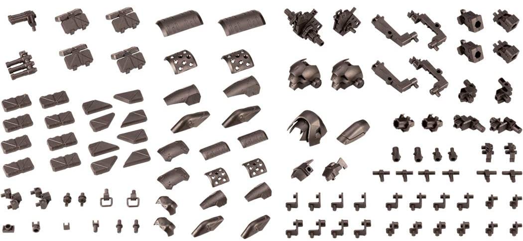 Kotobukiya MSG Mecha Supply Assort 04 EX Armor Set, Gun Metal Ver. | 190526024458
