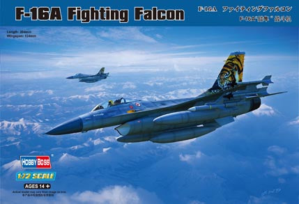 Hobby Boss 1/72 F-16A Fighting Falcon | 6939319202727