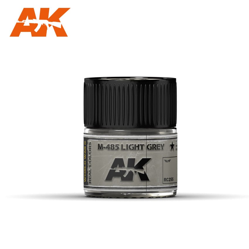 AK Interactive Real Colors M-485 Light Grey 10ml | 8436564925565