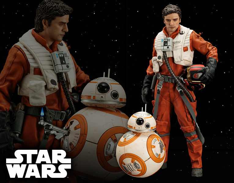 Kotobukiya 1/10 ARTFX+ Star Wars Poe Dameron & BB-8 Set of 2 Figures | 190526002418
