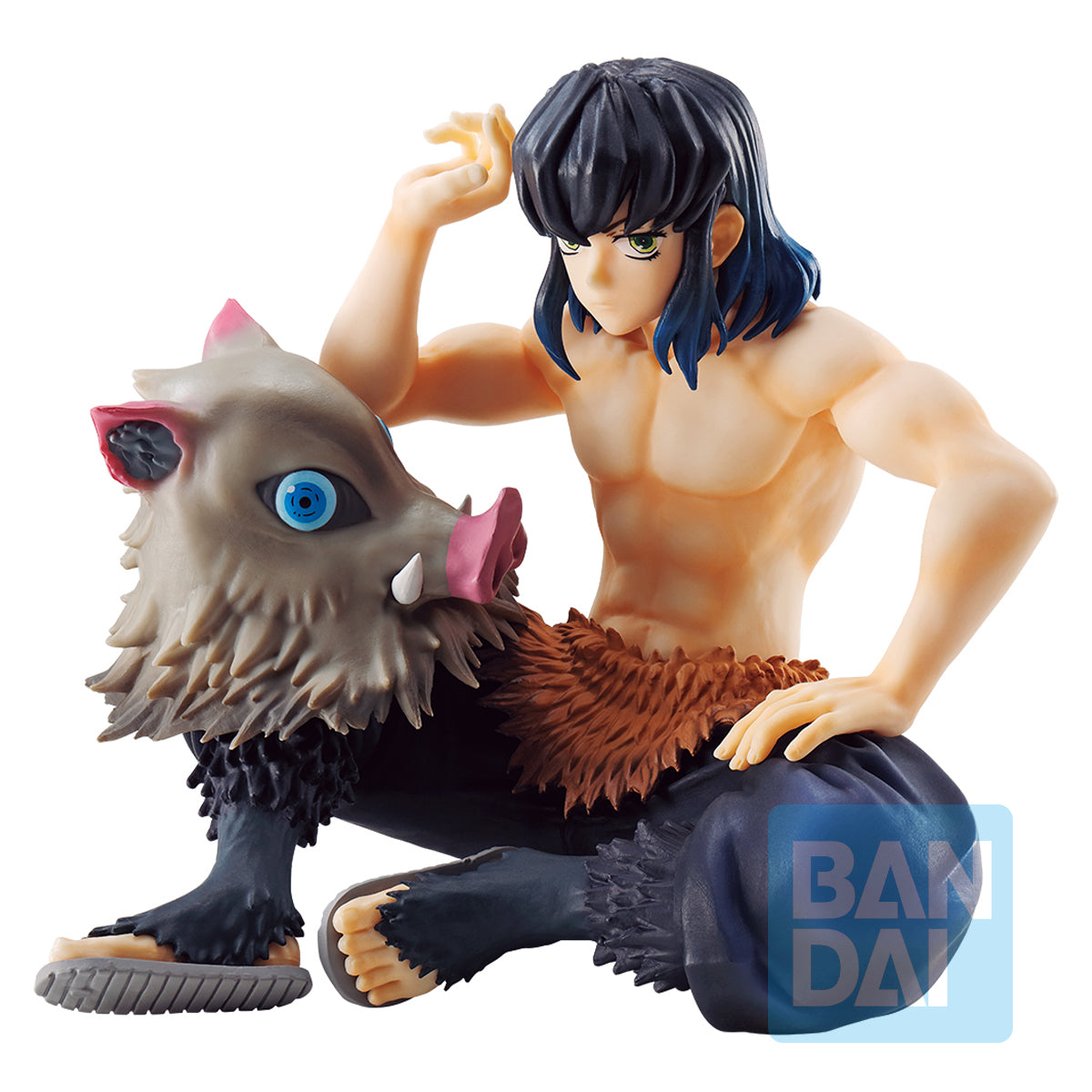 Bandai Spirits Ichibansho Figure Inosuke Hashibira (Tengen Uzui Is Here) "Demon Slayer: Kimetsu no Yaiba" | 4573102602008