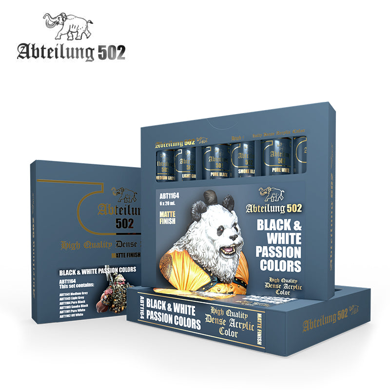 Abteilung502 Black and White Passion Colors Set | 8435568309241