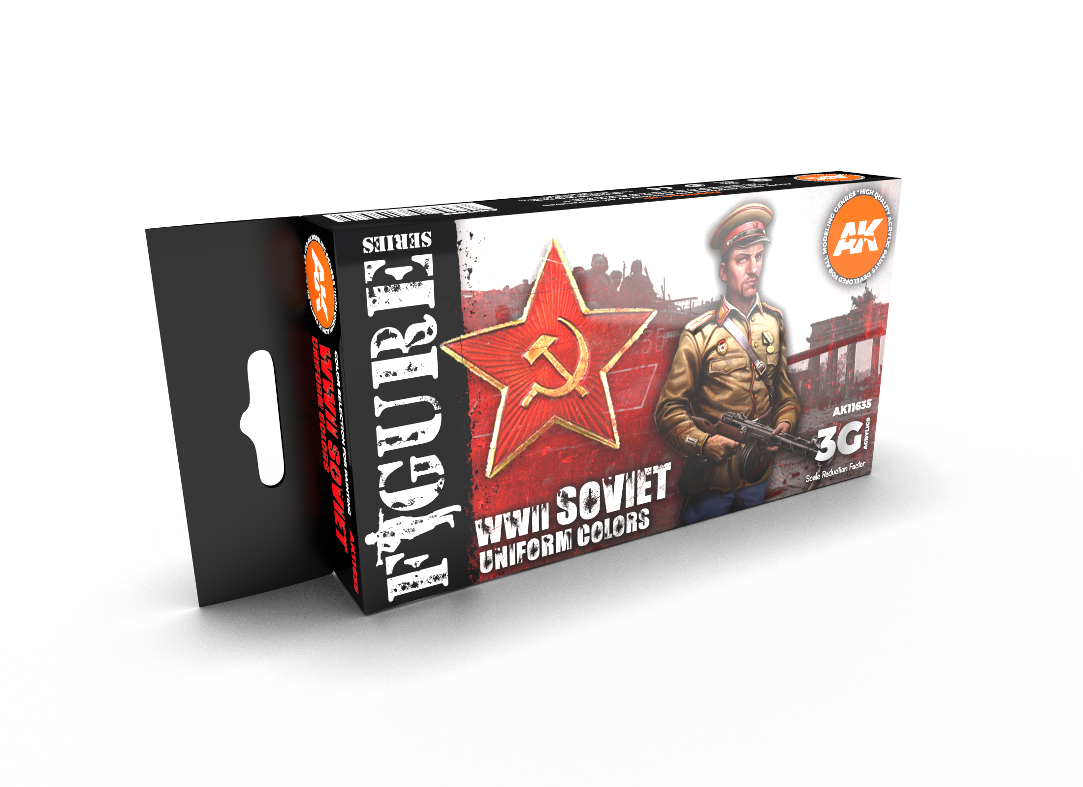 AK Interactive 3G Soviet WWII Uniform Colors | 8435568310575