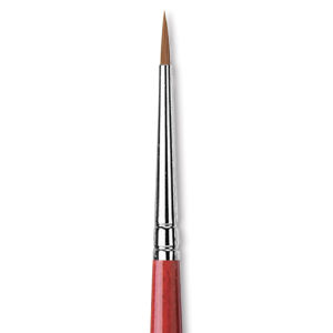Da Vinci Cosmotop Spin 5580 Watercolor Brush - Round, Short Handle, Size 0 | 4017505118303