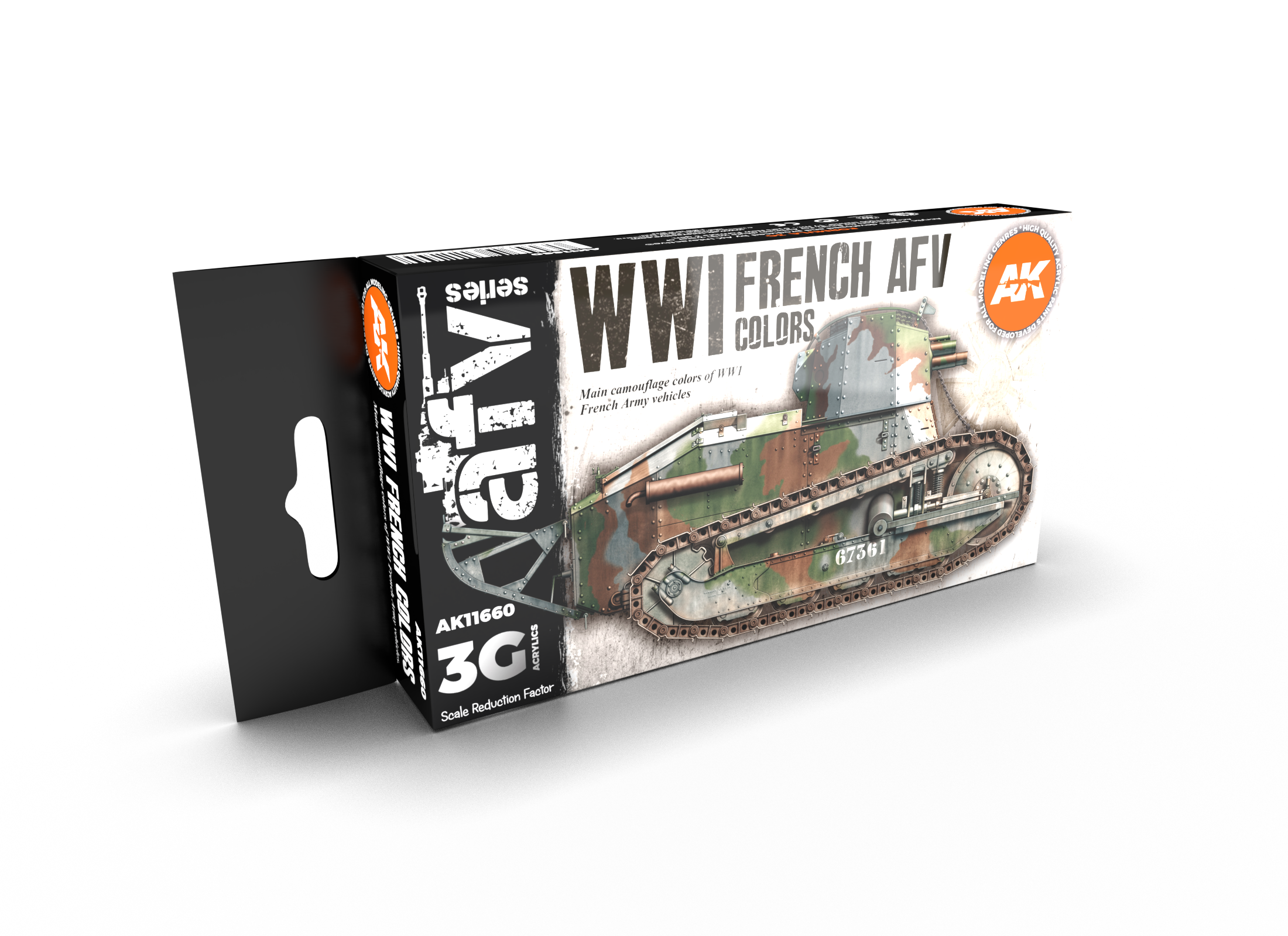 AK Interactive 3G WWI French Colors | 8435568311244