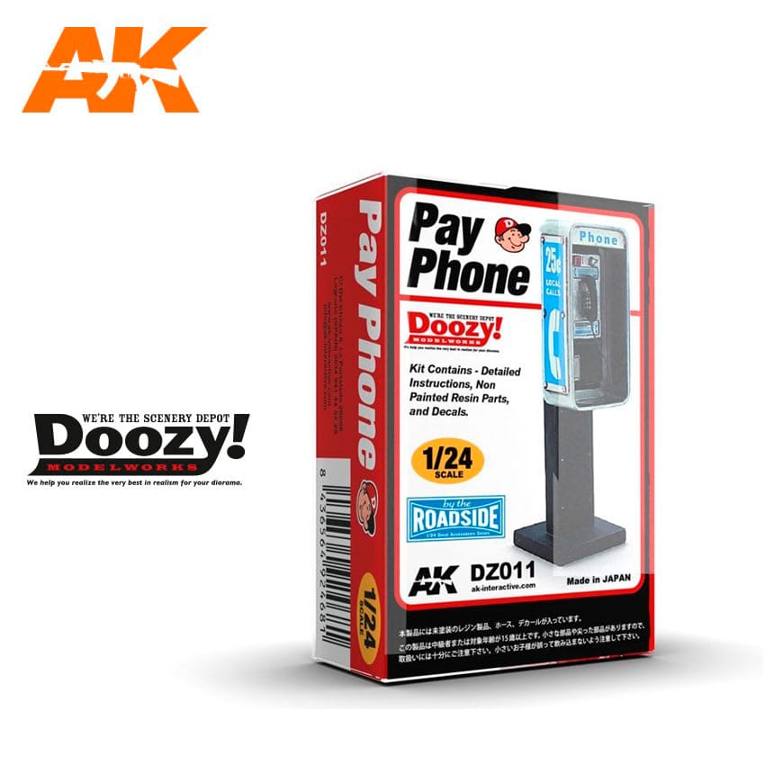 Doozy 1/24 Pay Phone | 8436564924681