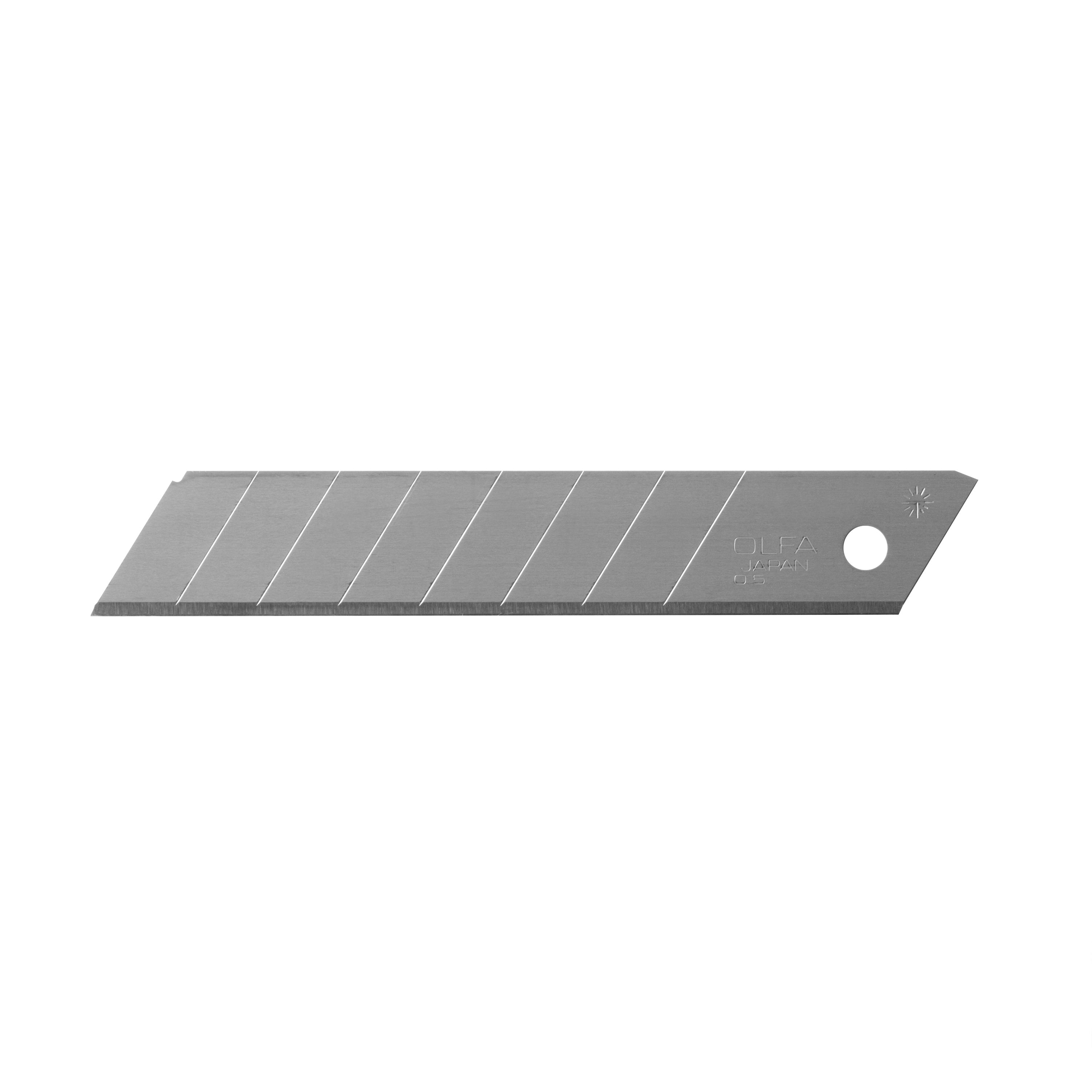OLFA 18mm HD Silver Snap-Off Blade - 10/pk (LB-10B) | 091511600179
