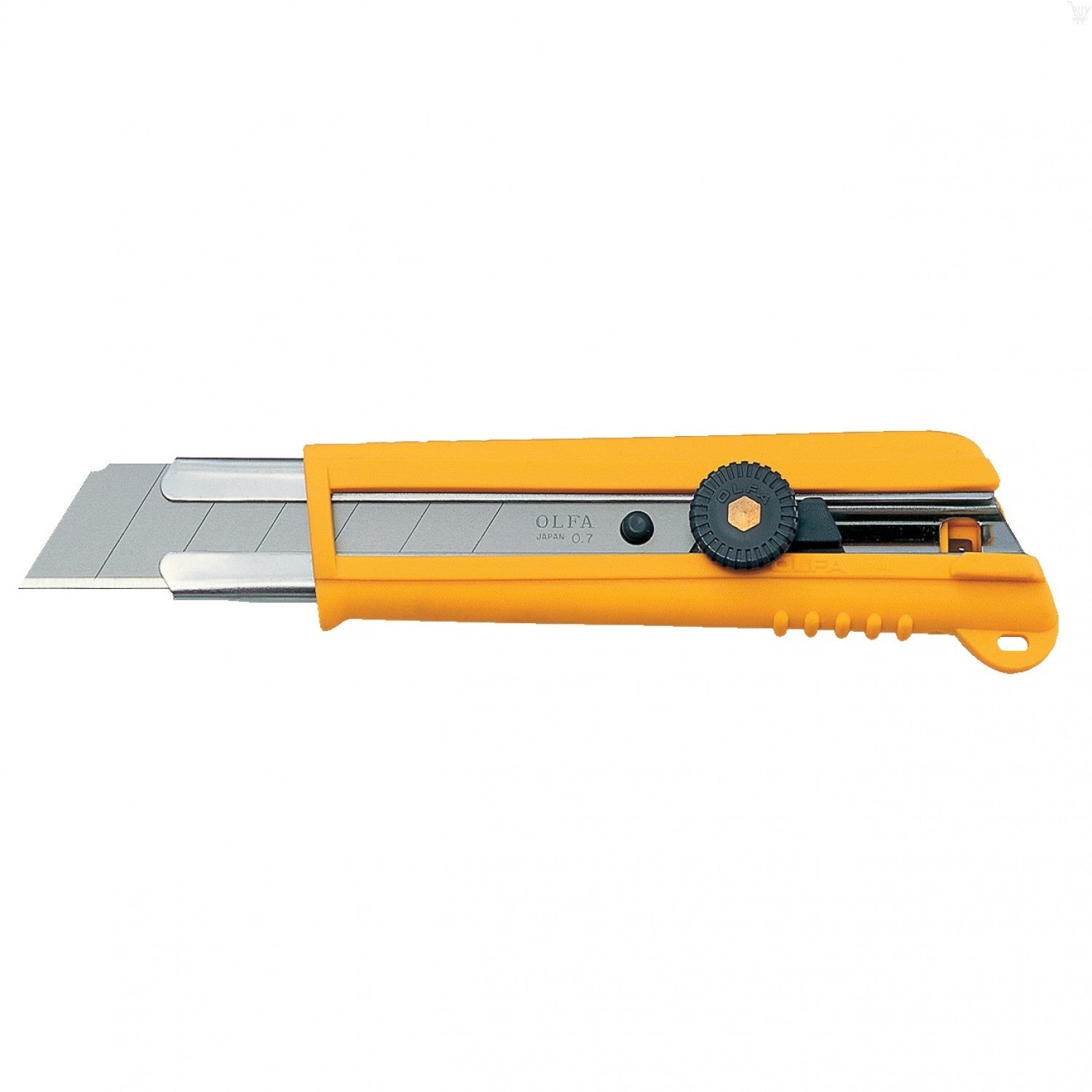 OLFA 25mm NH-1 Hand Saver Rubber Grip Ratchet-Lock Knife | 091511600261