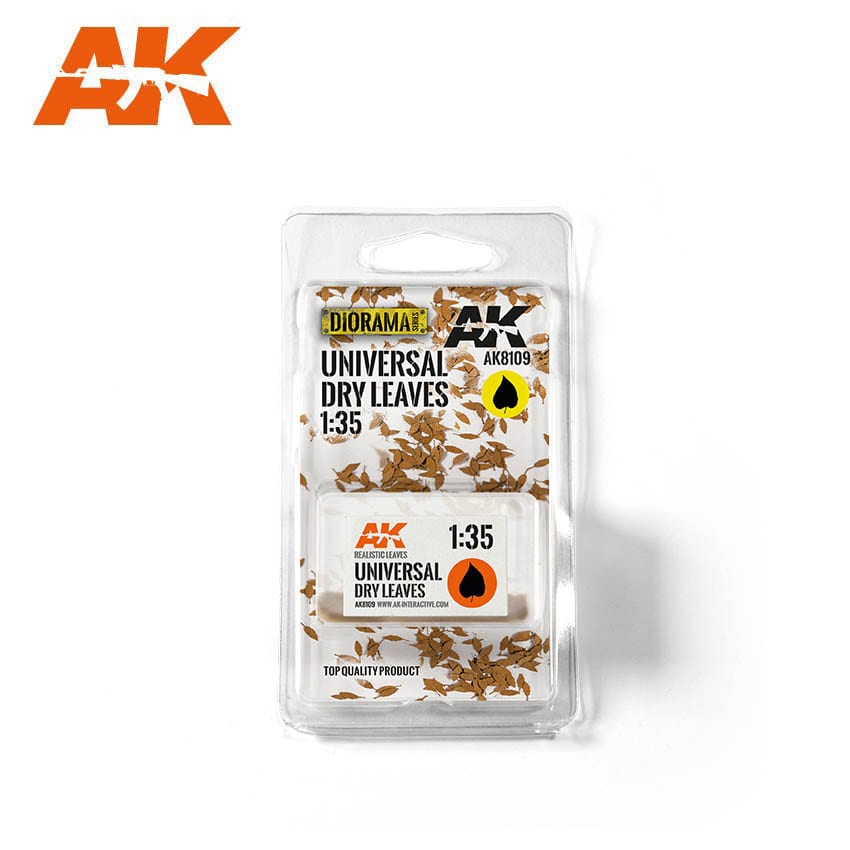 AK Interactive Universal Dry Leaves 1/35 | 8435568301337