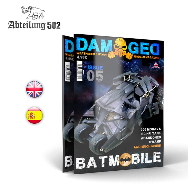 Abteilung502 DAMAGED, Worn and Weathered Models Magazine - 05 (English) | 8436564928276