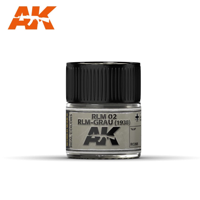 AK Interactive Real Colors RLM 02 RLM-GRAU (1938) | 8436564925664