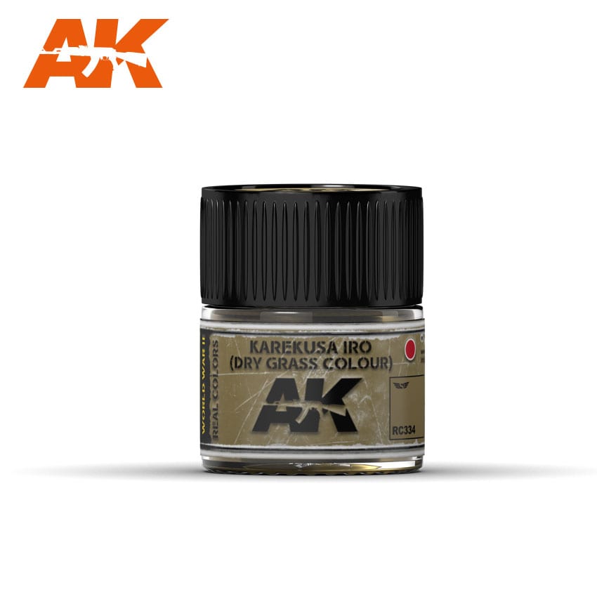 AK Interactive Real Colors Karekusa Iro (Dry Grass Colour) 10ml | 8436564929792