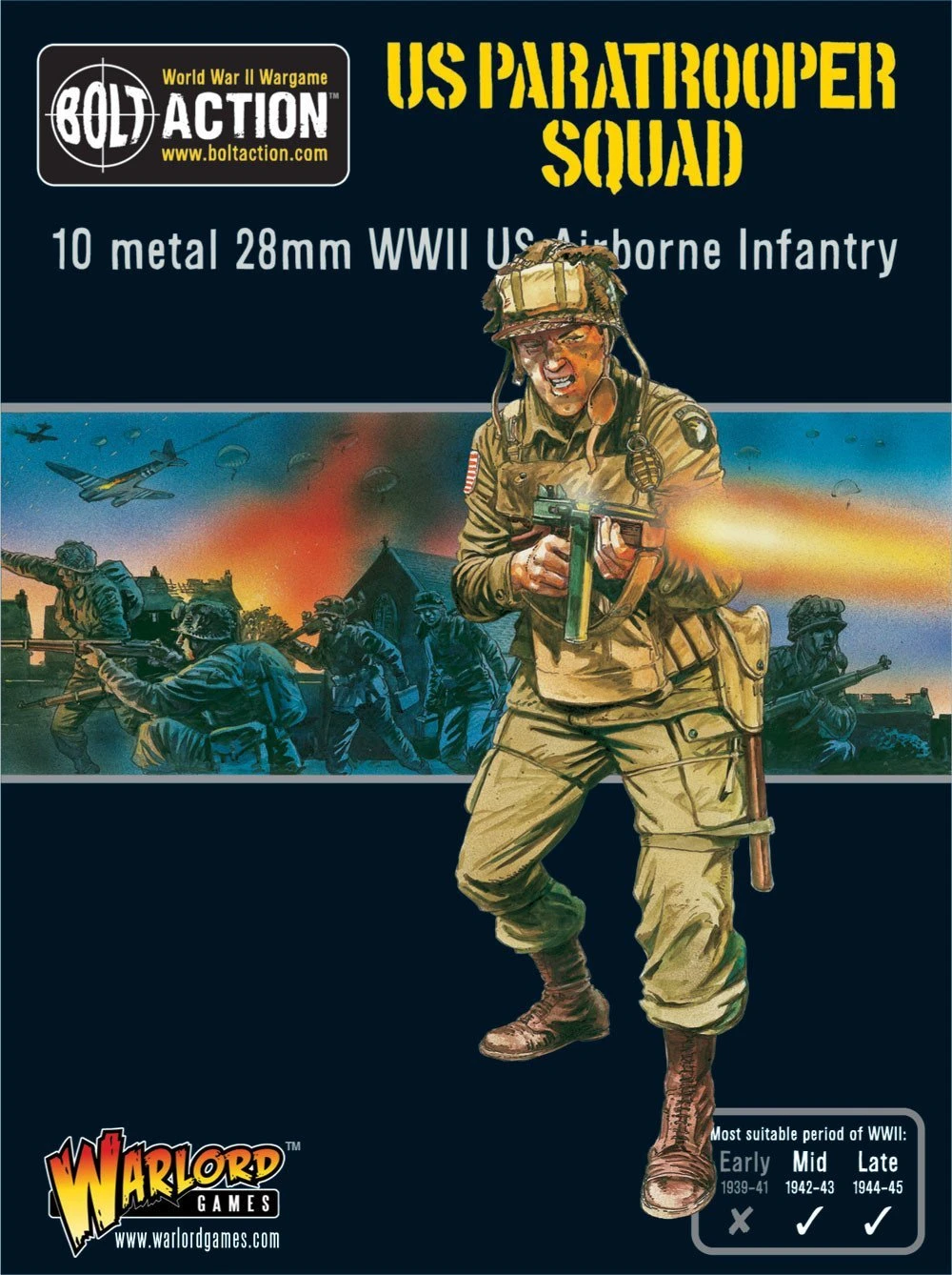 Bolt Action US Paratrooper Squad | 5060393702276