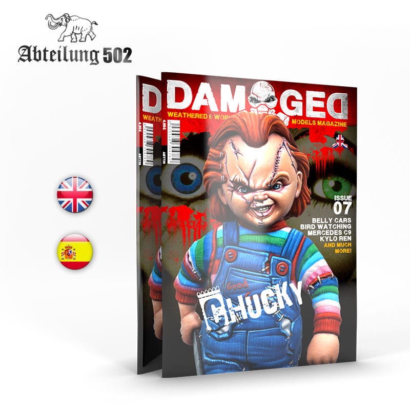 Abteilung502 DAMAGED, Worn and Weathered Models Magazine - 07 (English) | 8435568304789