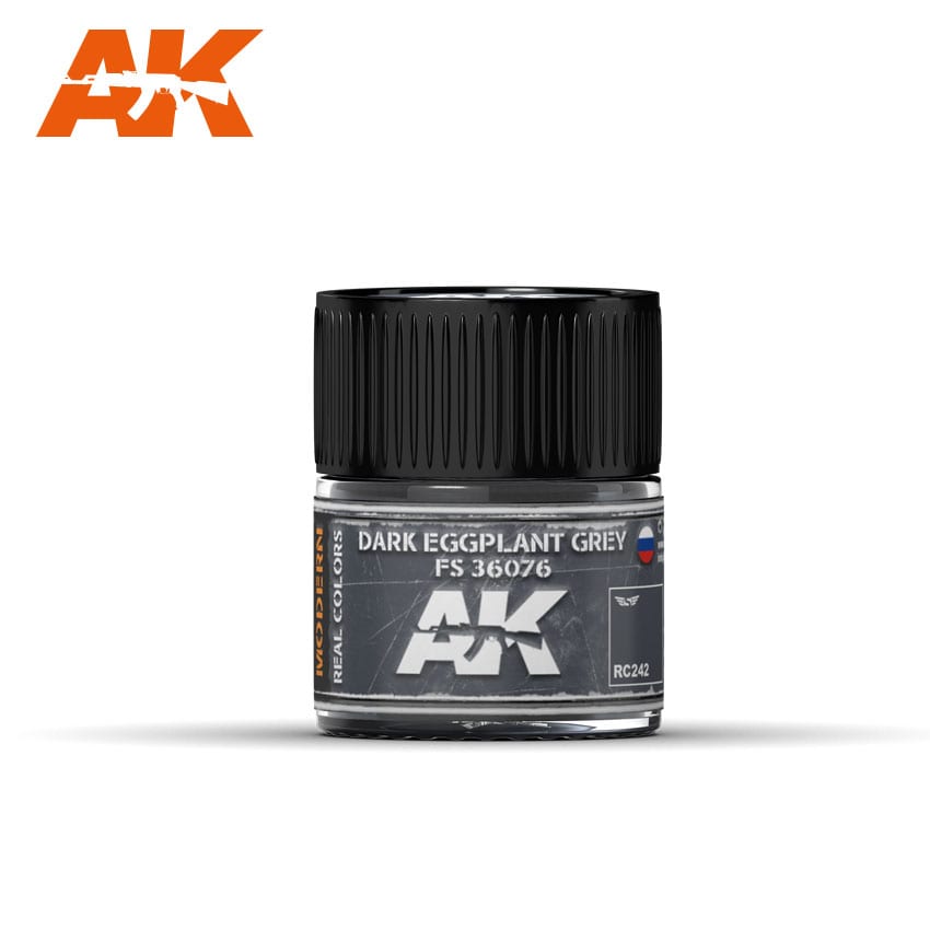 AK Interactive Real Colors Dark Eggplant Grey FS 36076 10ml | 8436564925435