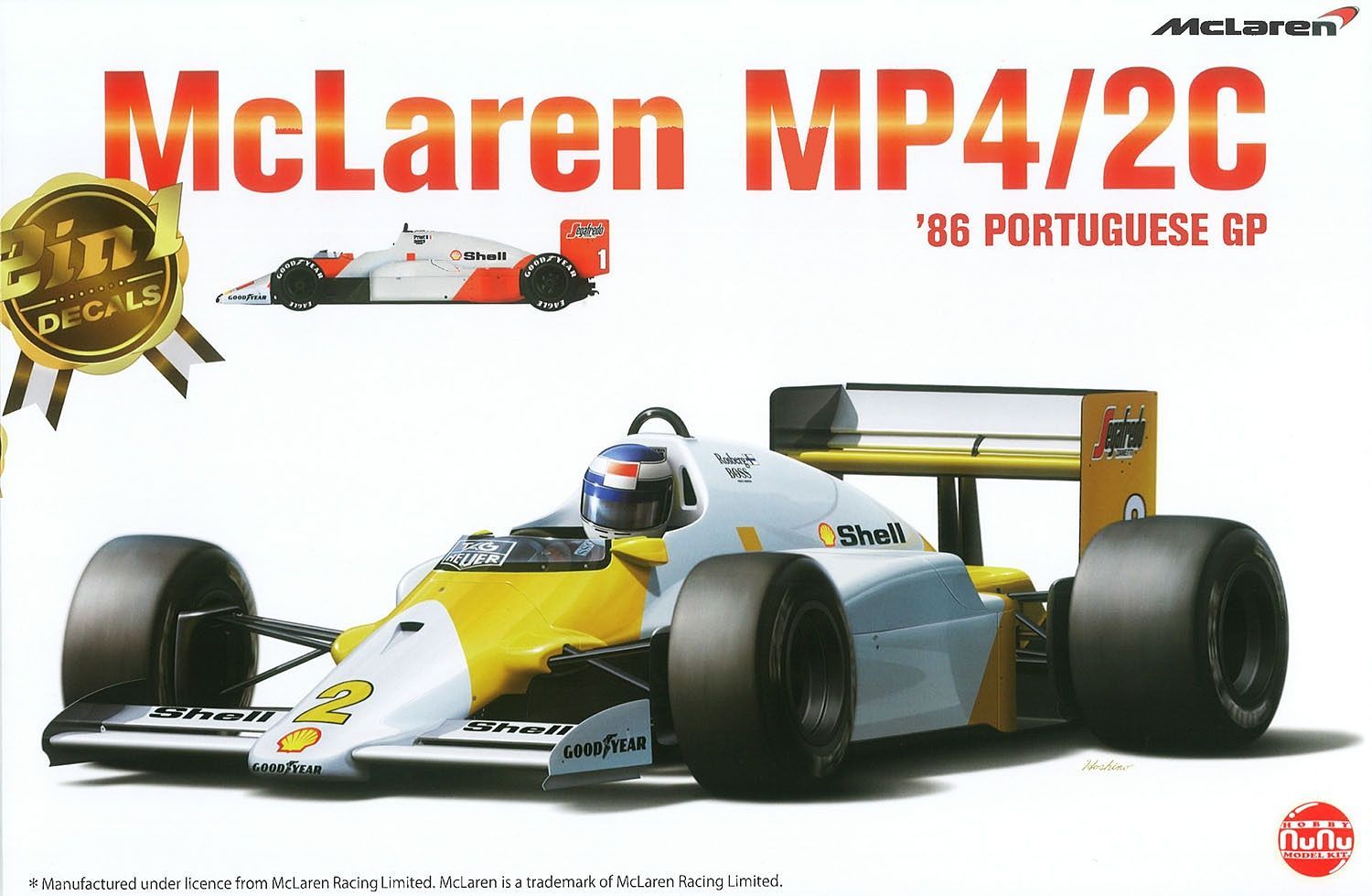 Platz 1/20 McLaren MP4/2C '86 Portuguese GP | 4545782063066