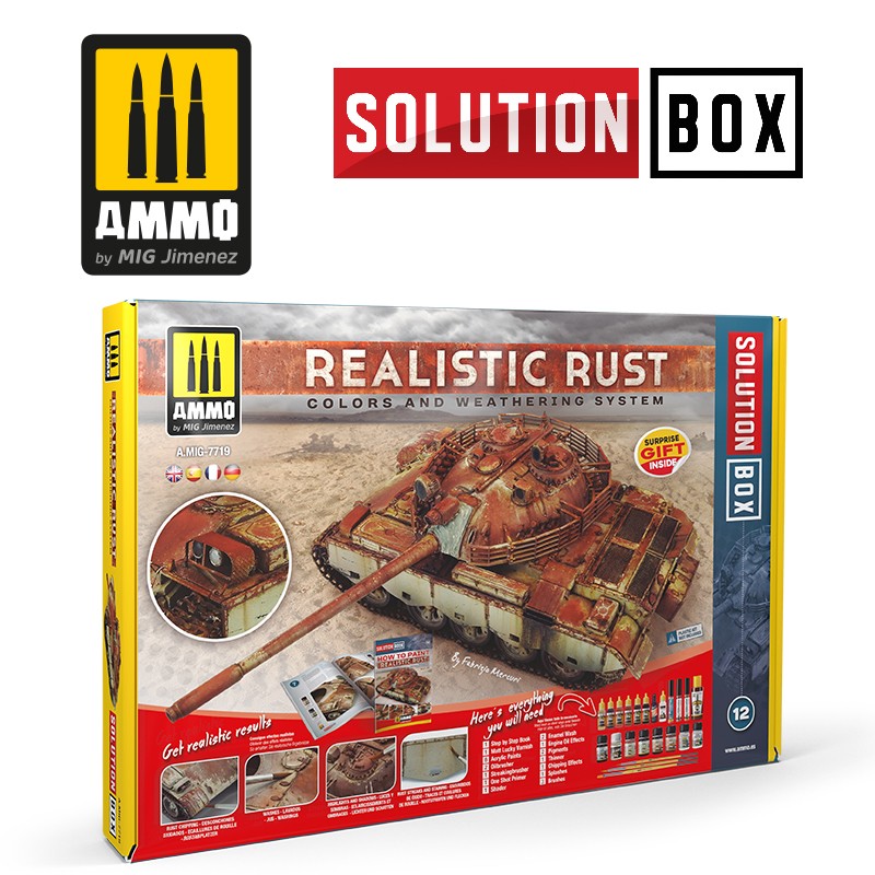 Ammo Mig Realistic Rust Solution Box | 8432074077190