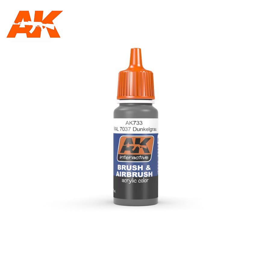 AK Interactive RAL 7037 Dunkelgrau 17ml | 8436535577335