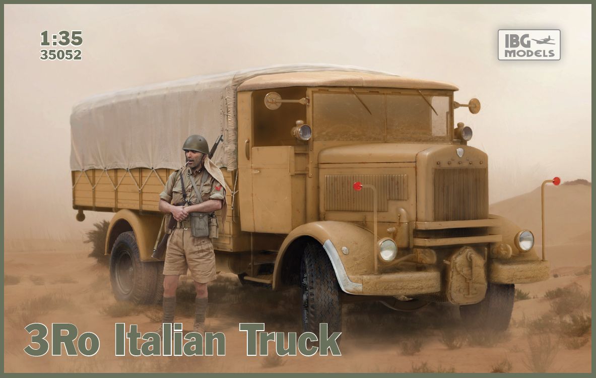 IBG Models 1/35 3Ro Italian Truck | 5907747901261