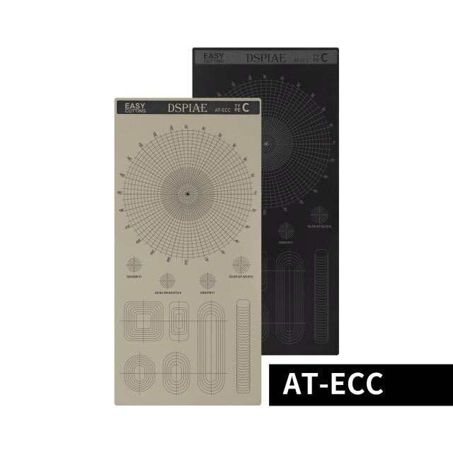 DSPIAE AT-ECC Masking Tape Cutting Mat (Concentric Circles) | 6970845569601