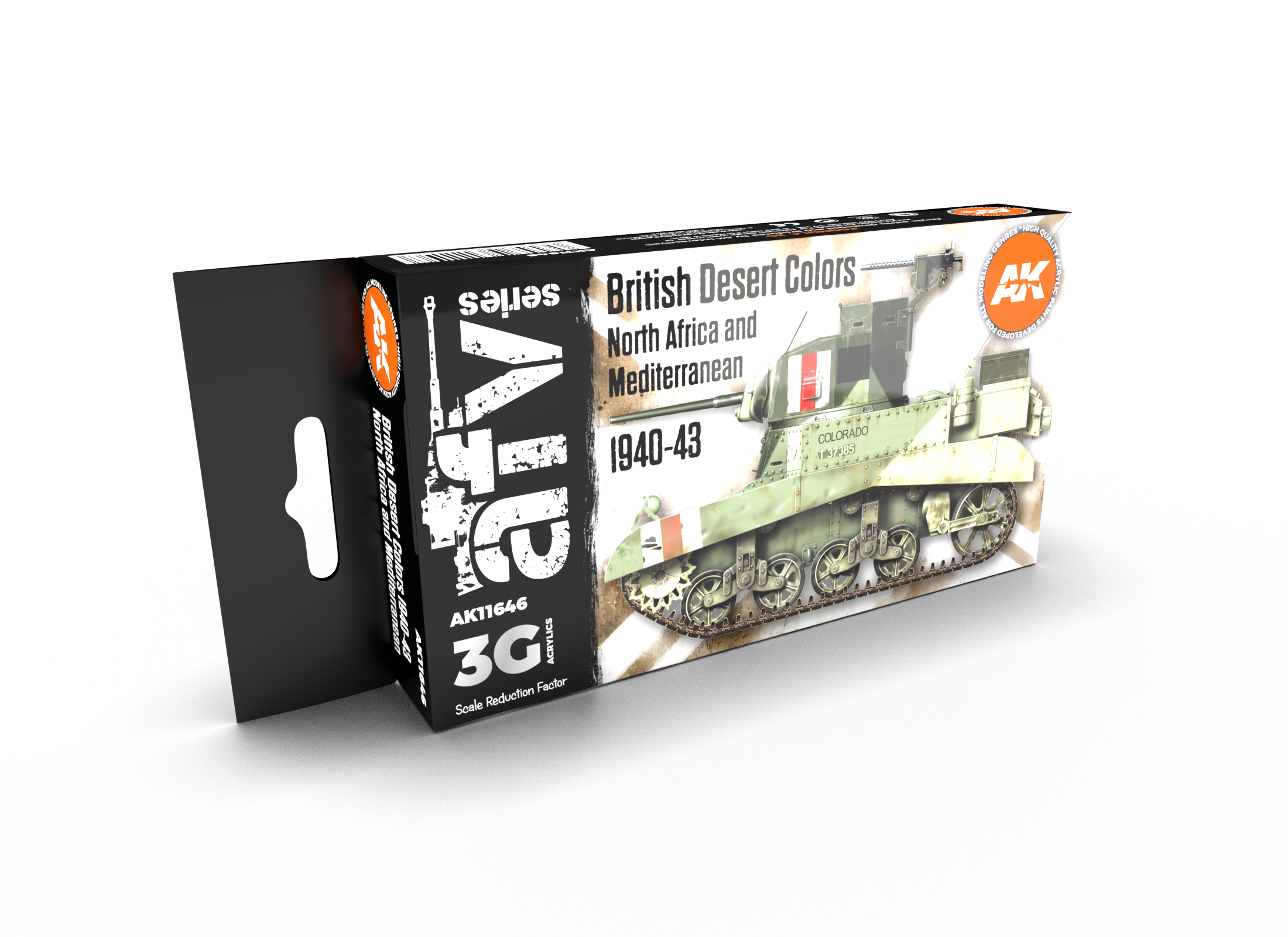 AK Interactive 3G British Desert Colours | 8435568311107