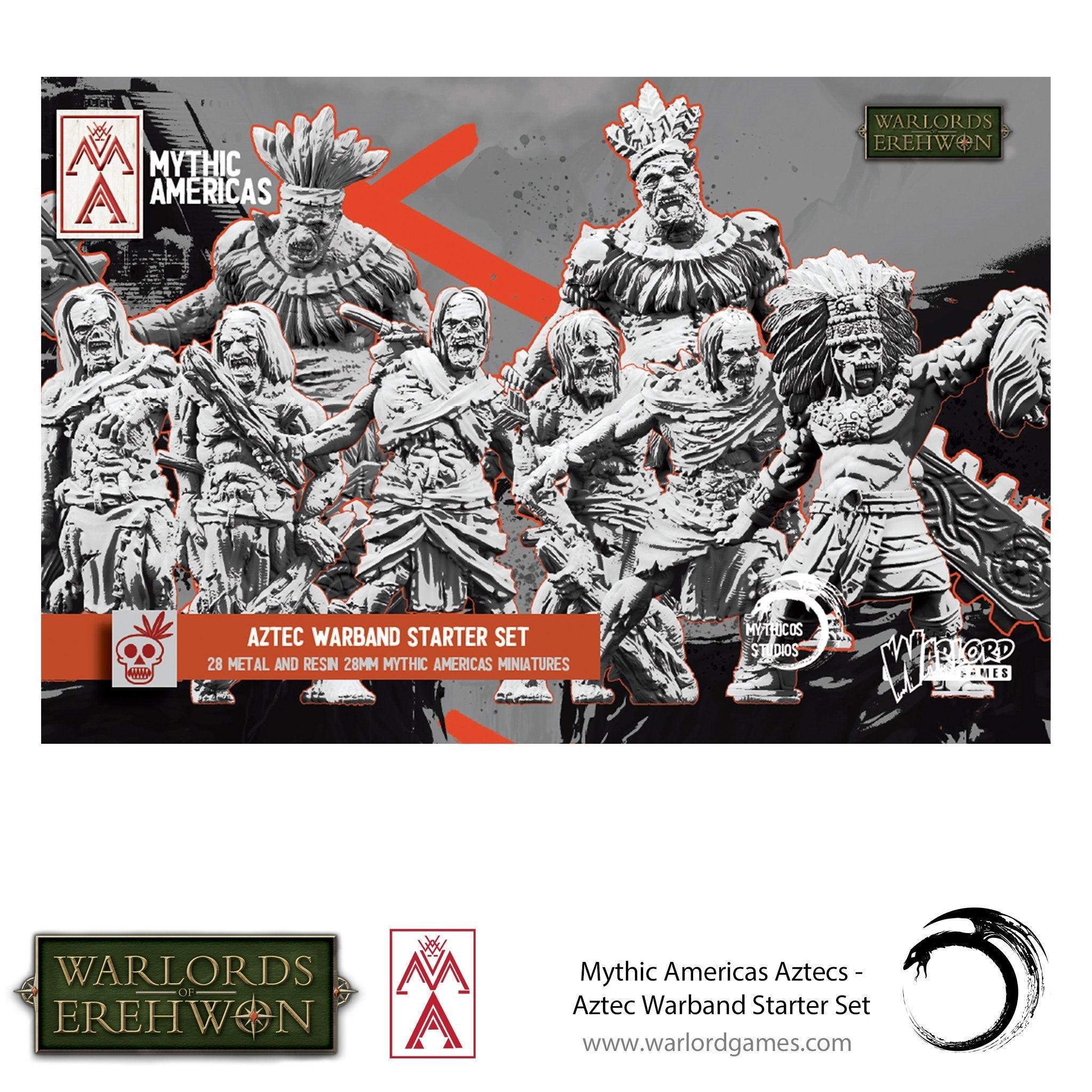 Mythic Americas Aztec Warband Starter Set | 5060572508613