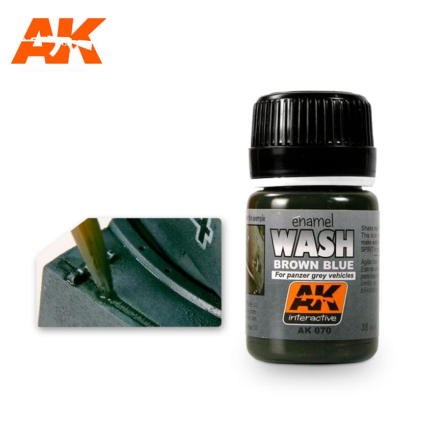 AK Interactive Wash For Panzer Grey Vehicles | 8436535570701