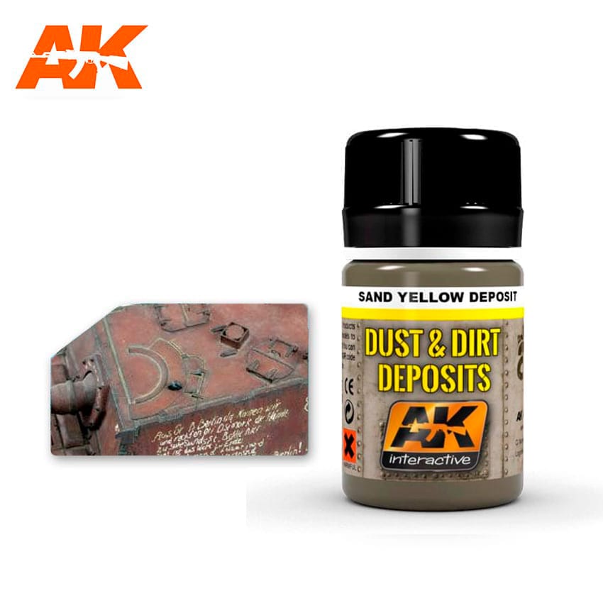 AK Interactive Sand Yellow Deposit | 8436535575119