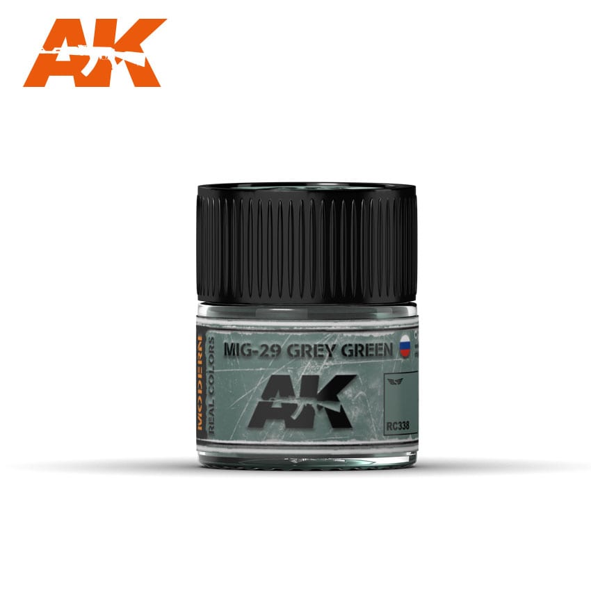 AK Interactive Real Colors MIG-29 Grey Green 10ml | 8436564929839