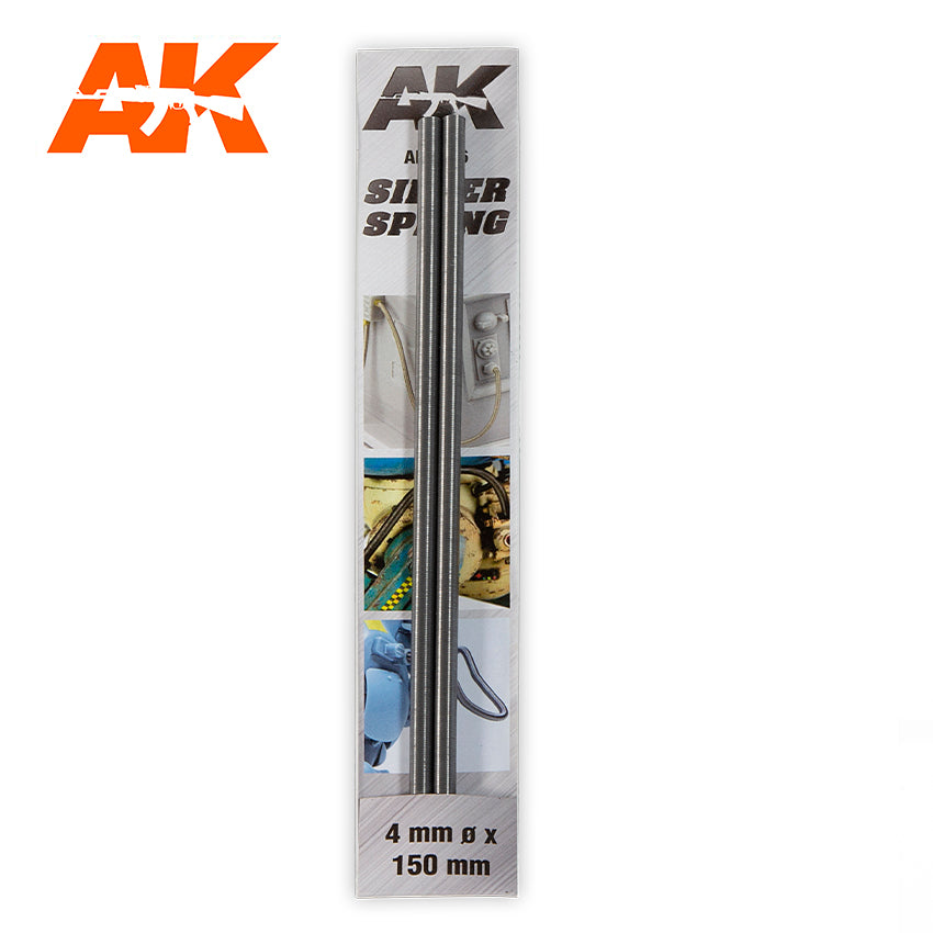 AK Interactive Silver Spring 4mm | 8435568326279