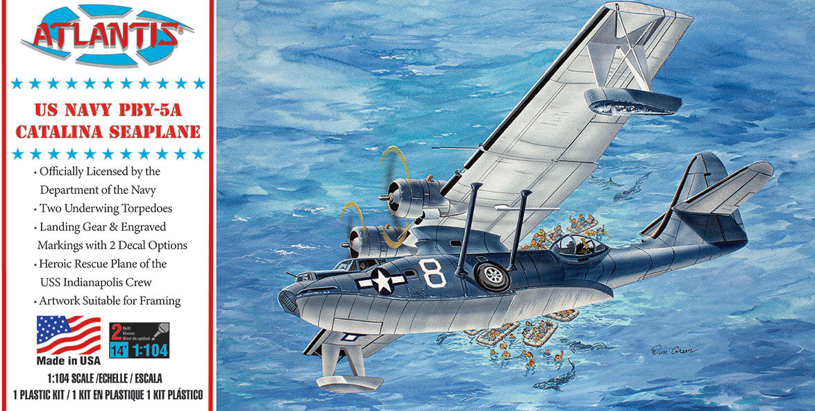 Atlantis 1/104 PBY-5a Catalina Seaplane | 850002740332