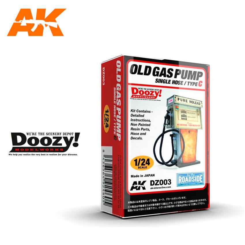 Doozy 1/24 Old Gas Pump Single Hose / Type C | 8436564924605