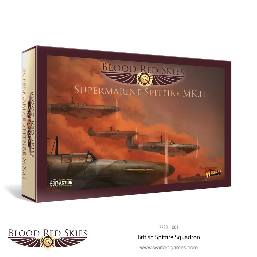 Blood Red Skies British Spitfire Squadron | 5060393707011