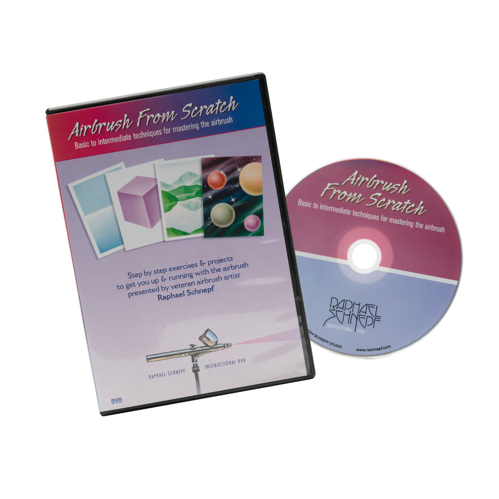 IWATA AIRBRUSH FROM SCRATCH DVD | 734748431504